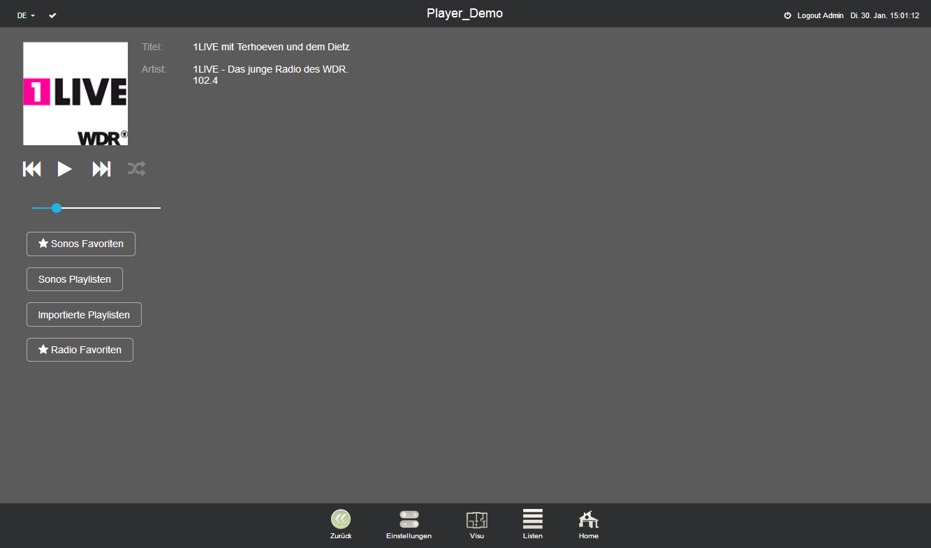 Sonos Player Control
