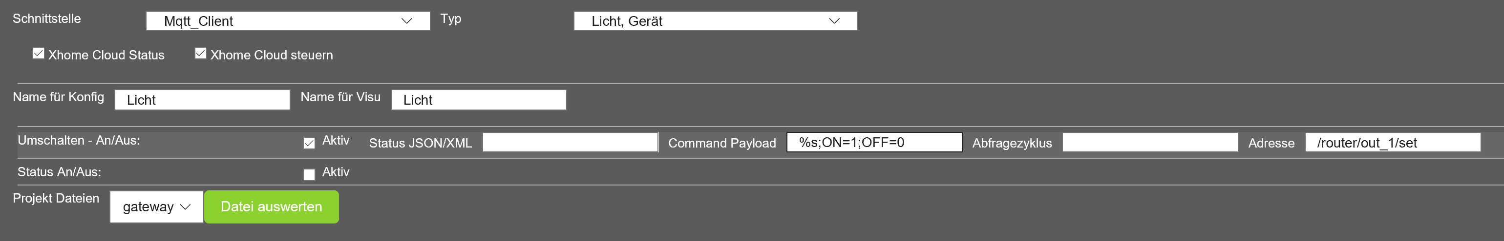 mqtt command