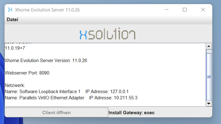 Server GUI