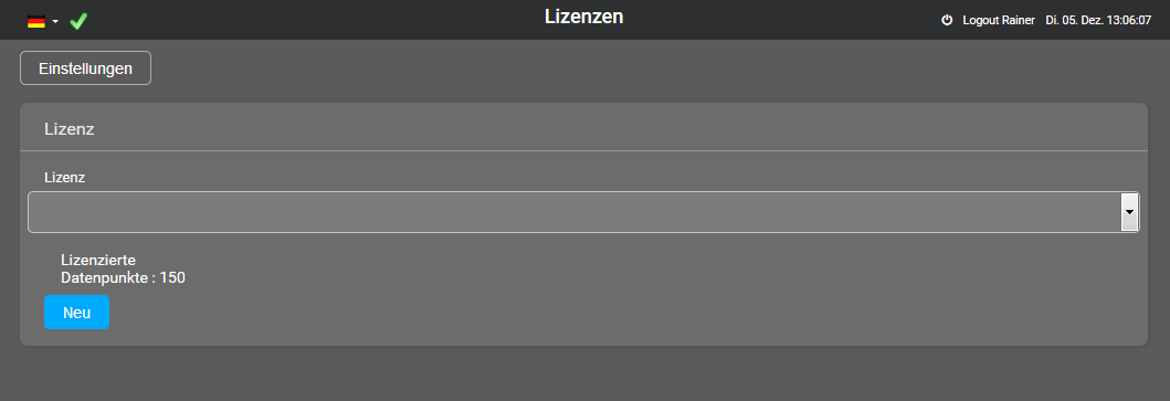 Lizenzen